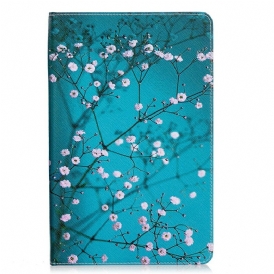 Fodral Case För Samsung Galaxy Tab S6 Lite Blommande Träd