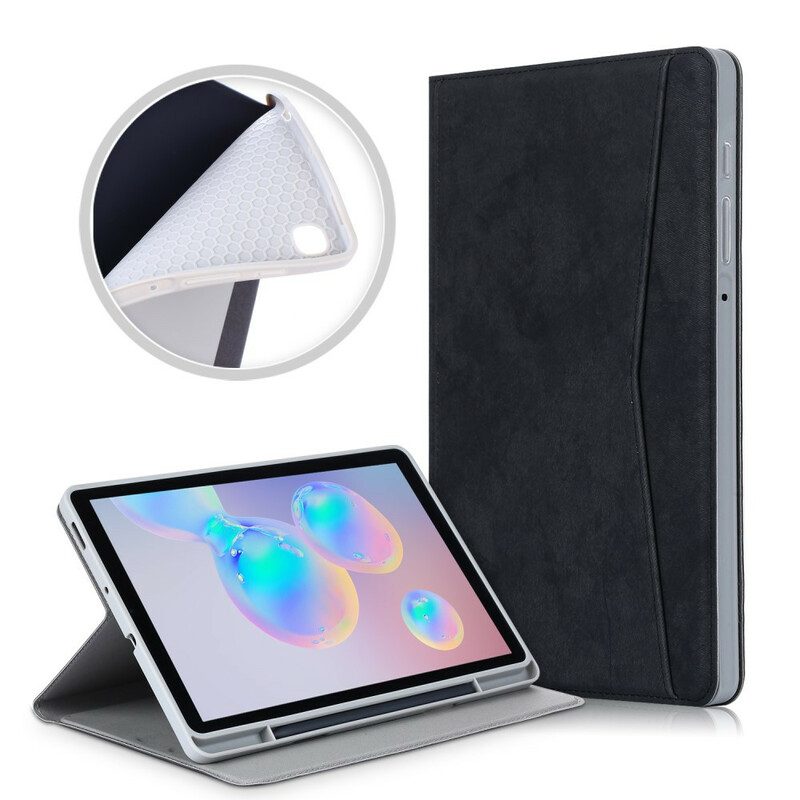 Fodral Case För Samsung Galaxy Tab S6 Lite Matt Konstläder