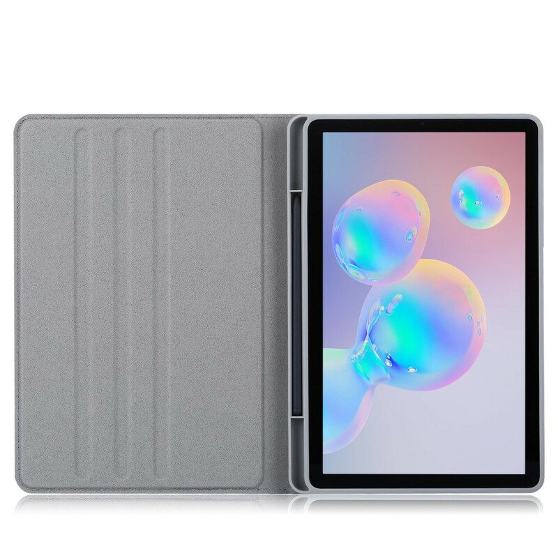 Fodral Case För Samsung Galaxy Tab S6 Lite Matt Konstläder