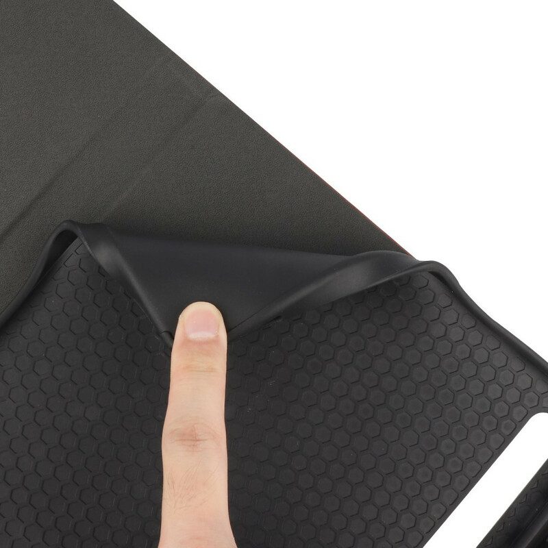 Fodral Case För Samsung Galaxy Tab S7 FE Texturerat Konstläder