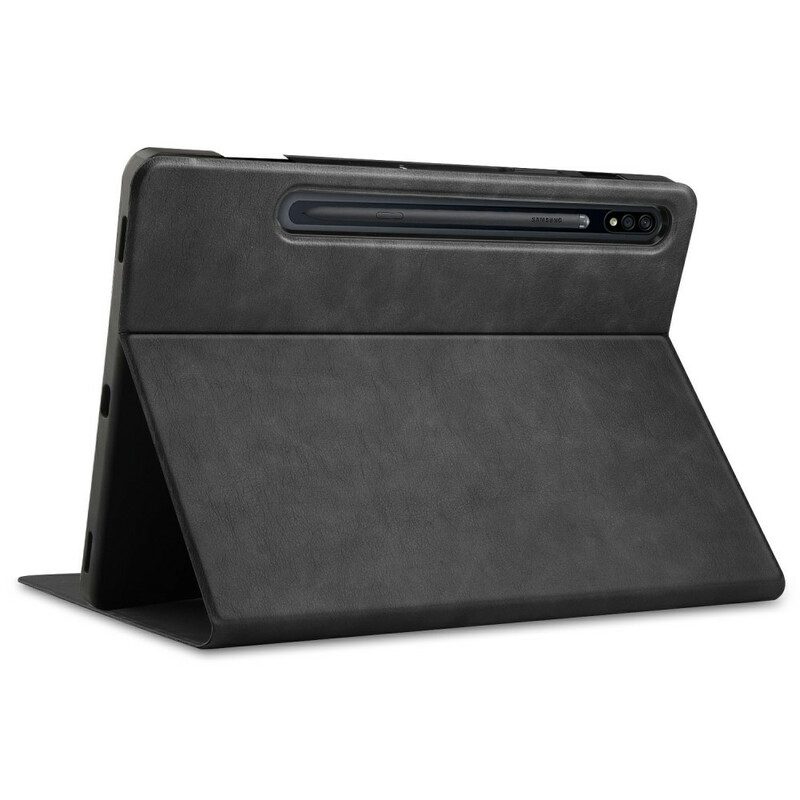 Fodral Case För Samsung Galaxy Tab S7 Plus / Tab S8 Plus Klassiskt Konstläder