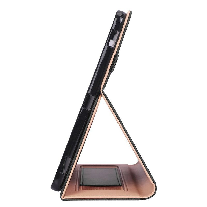 Fodral Case För Samsung Galaxy Tab S7 Plus / Tab S8 Plus Läderstil Med Rem