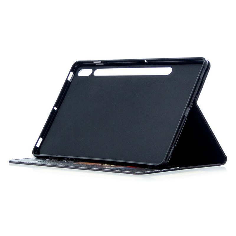 Fodral Case För Samsung Galaxy Tab S7 / Tab S8 Farlig Björn