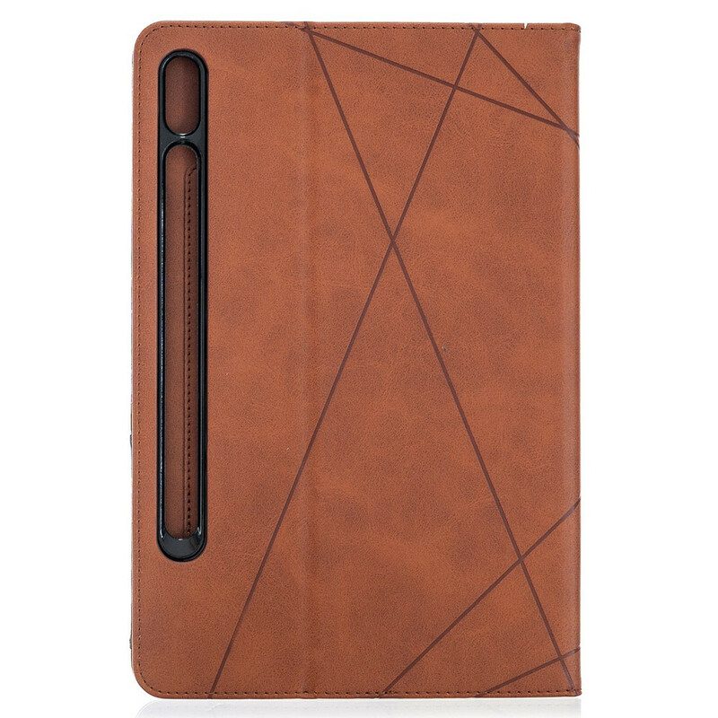 Fodral Case För Samsung Galaxy Tab S7 / Tab S8 Geometri