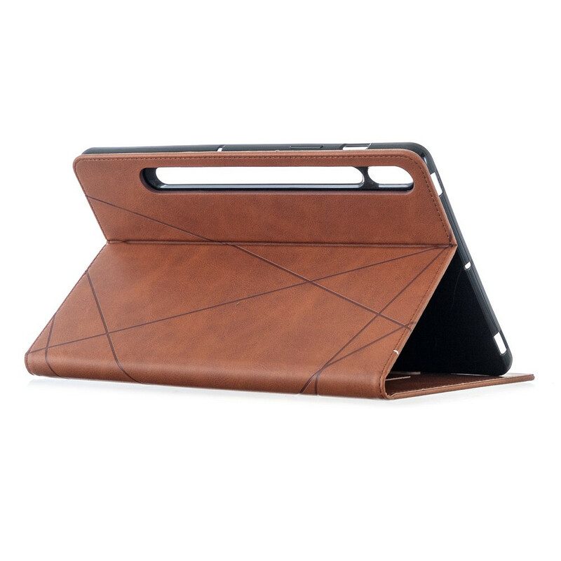 Fodral Case För Samsung Galaxy Tab S7 / Tab S8 Geometri