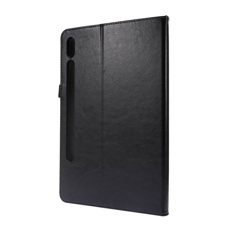 Fodral Case För Samsung Galaxy Tab S7 / Tab S8 Klassiskt Konstläder