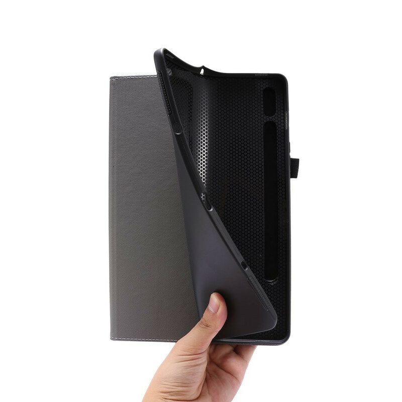 Fodral Case För Samsung Galaxy Tab S7 / Tab S8 Klassiskt Konstläder