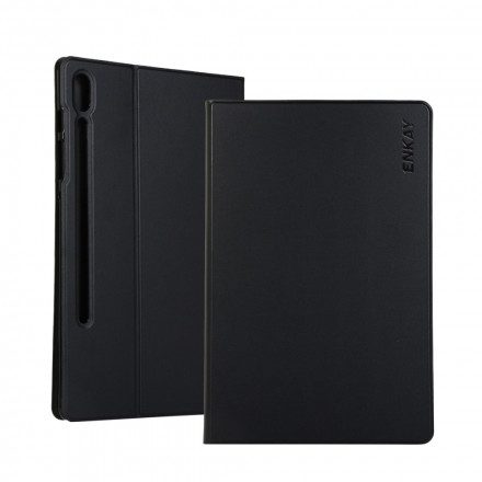 Fodral Case För Samsung Galaxy Tab S7 / Tab S8 Läderimitation Enkay