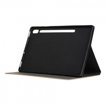 Fodral Case För Samsung Galaxy Tab S7 / Tab S8 Läderimitation Enkay