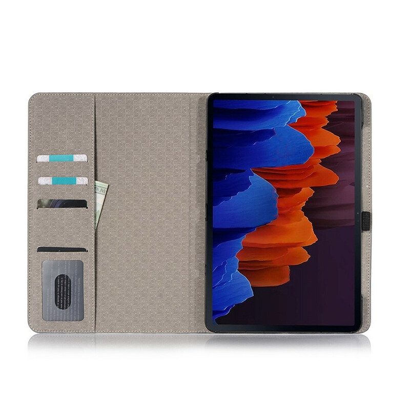 Fodral Case För Samsung Galaxy Tab S7 / Tab S8 Texturerad