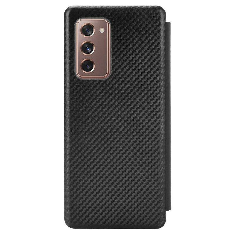 Fodral Case För Samsung Galaxy Z Fold 2 Kolfiber