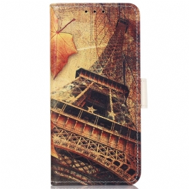 Fodral För Samsung Galaxy A03 Core Eiffeltornet På Hösten