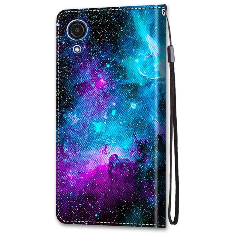 Fodral För Samsung Galaxy A03 Core Kosmisk Himmel