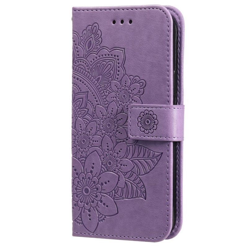 Fodral För Samsung Galaxy A03s Blomstermandala