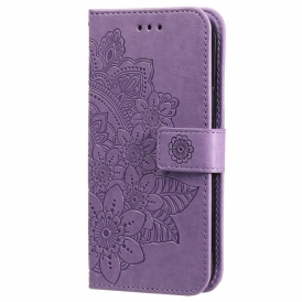 Fodral För Samsung Galaxy A03s Blomstermandala