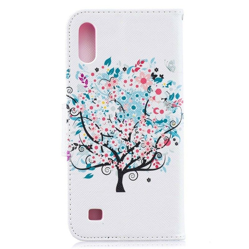 Fodral För Samsung Galaxy A10 Blommigt Träd