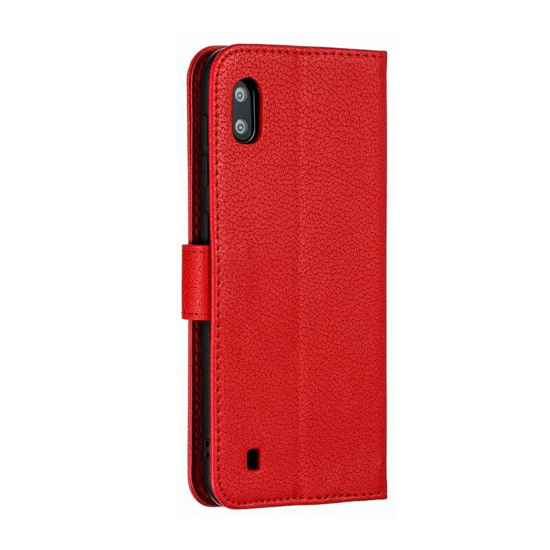 Fodral För Samsung Galaxy A10 Faux Leather Lev Din Dröm