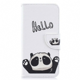 Fodral För Samsung Galaxy A10 Hej Panda