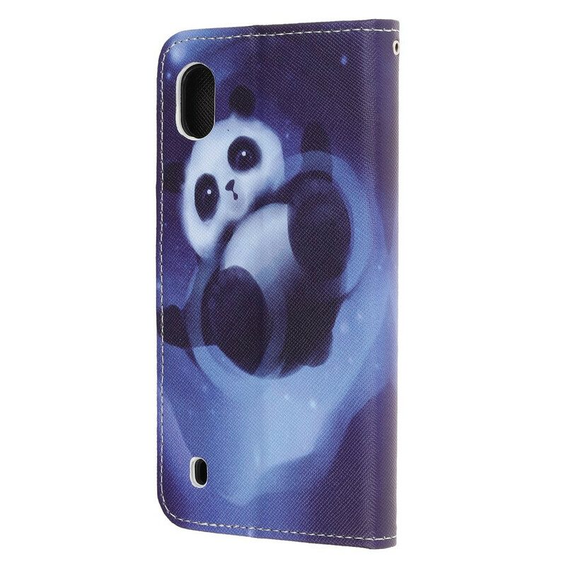 Fodral För Samsung Galaxy A10 Med Kedjar Thong Space Panda
