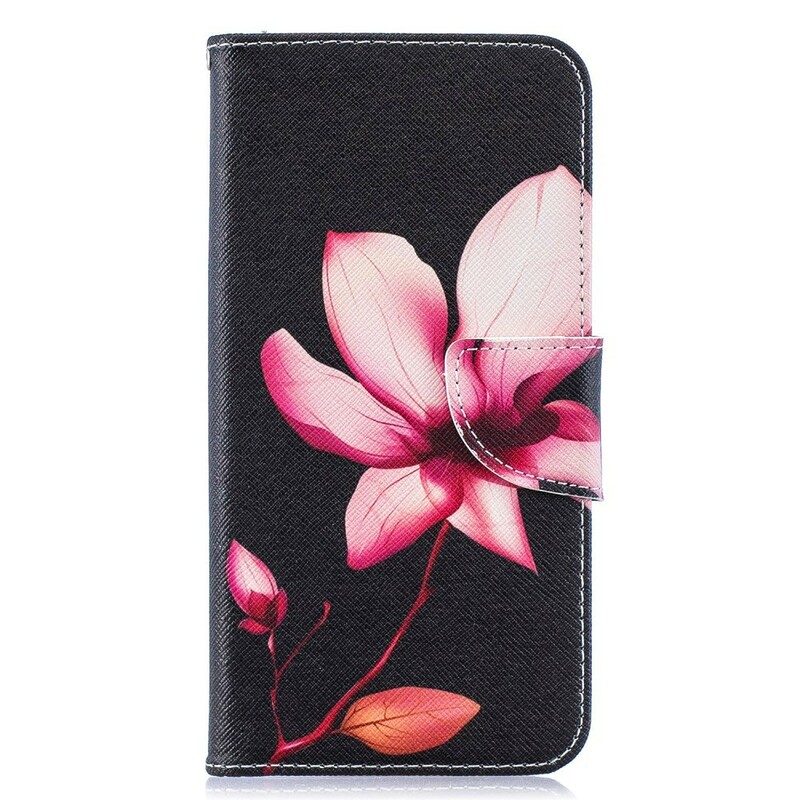 Fodral För Samsung Galaxy A10 Rosa Blomma