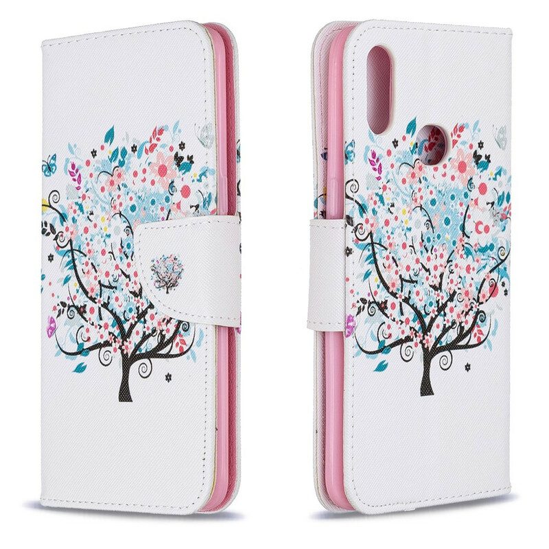 Fodral För Samsung Galaxy A10s Blommigt Träd