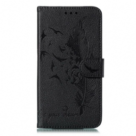 Fodral För Samsung Galaxy A10s Faux Leather Lev Din Dröm