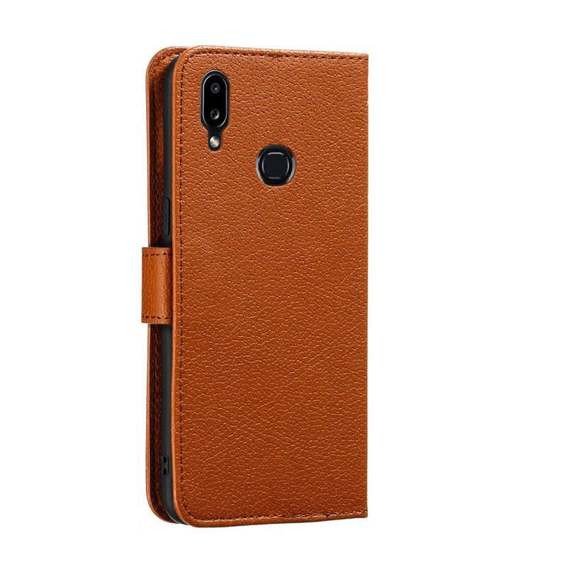 Fodral För Samsung Galaxy A10s Faux Leather Lev Din Dröm