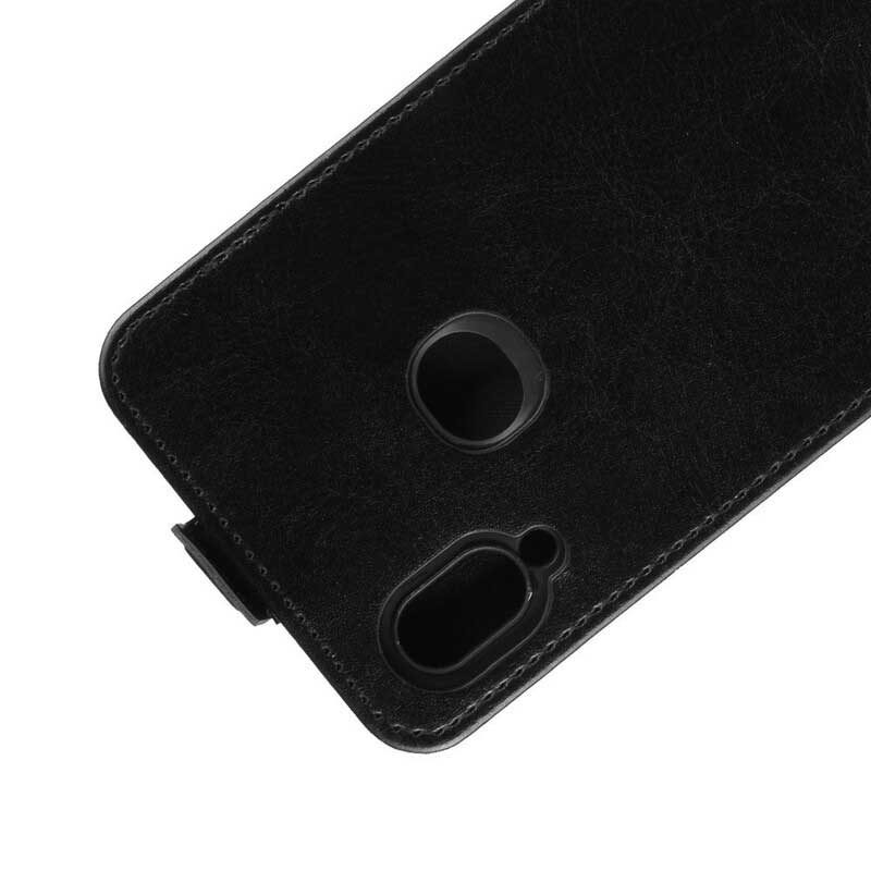 Fodral För Samsung Galaxy A10s Folio-fodral Vikbar Lädereffekt