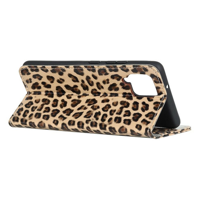 Fodral För Samsung Galaxy A12 / M12 Enkel Leopard