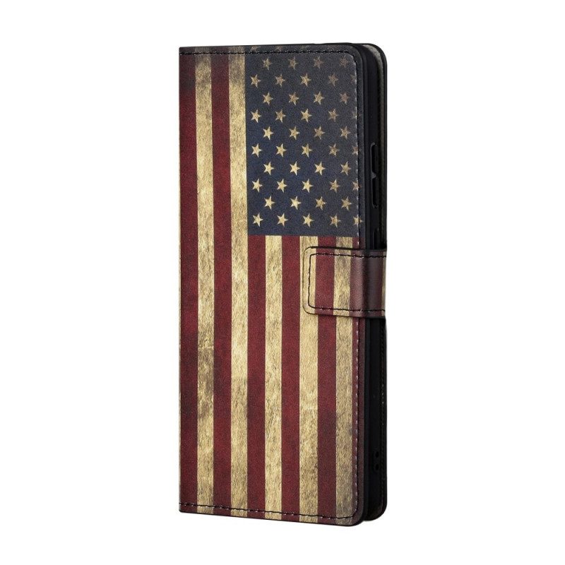 Fodral För Samsung Galaxy A13 5G Amerikanska Flaggan