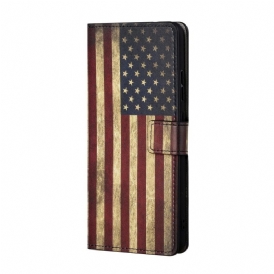 Fodral För Samsung Galaxy A13 5G Amerikanska Flaggan