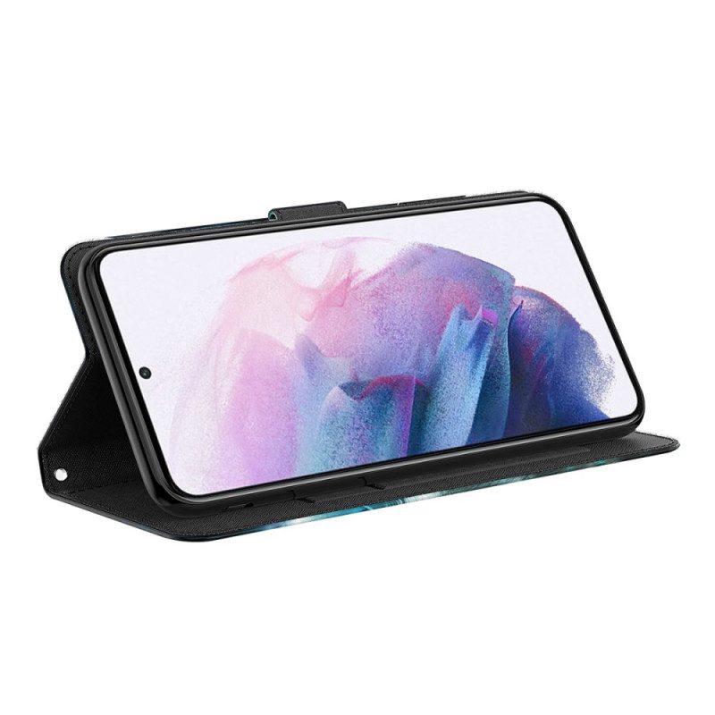 Fodral För Samsung Galaxy A13 5G Gula Fjärilar