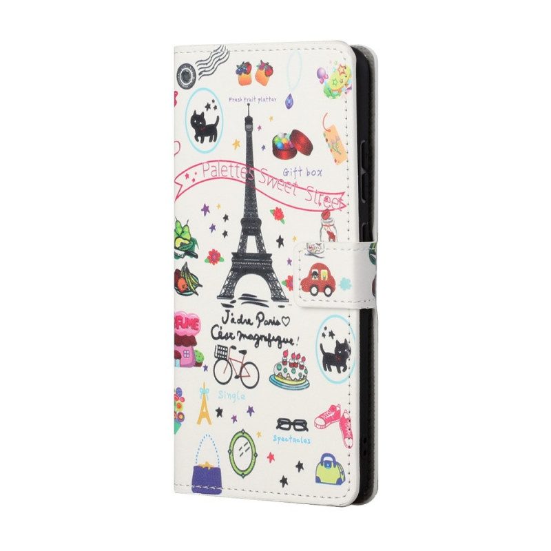Fodral För Samsung Galaxy A13 5G Jag Älskar Paris