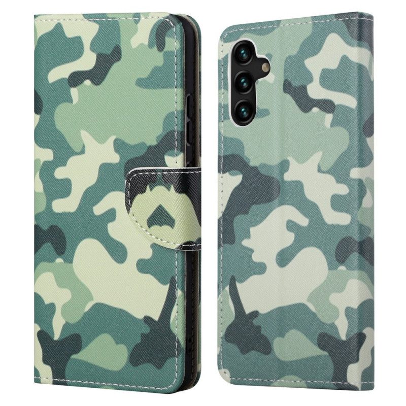 Fodral För Samsung Galaxy A13 5G Militärt Kamouflage