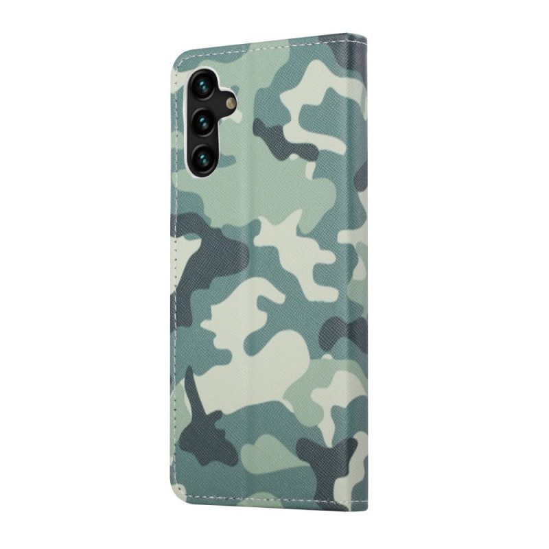 Fodral För Samsung Galaxy A13 5G Militärt Kamouflage