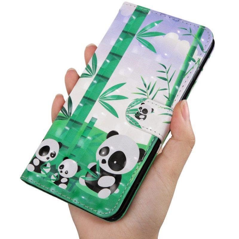 Fodral För Samsung Galaxy A13 5G Pandafamiljen