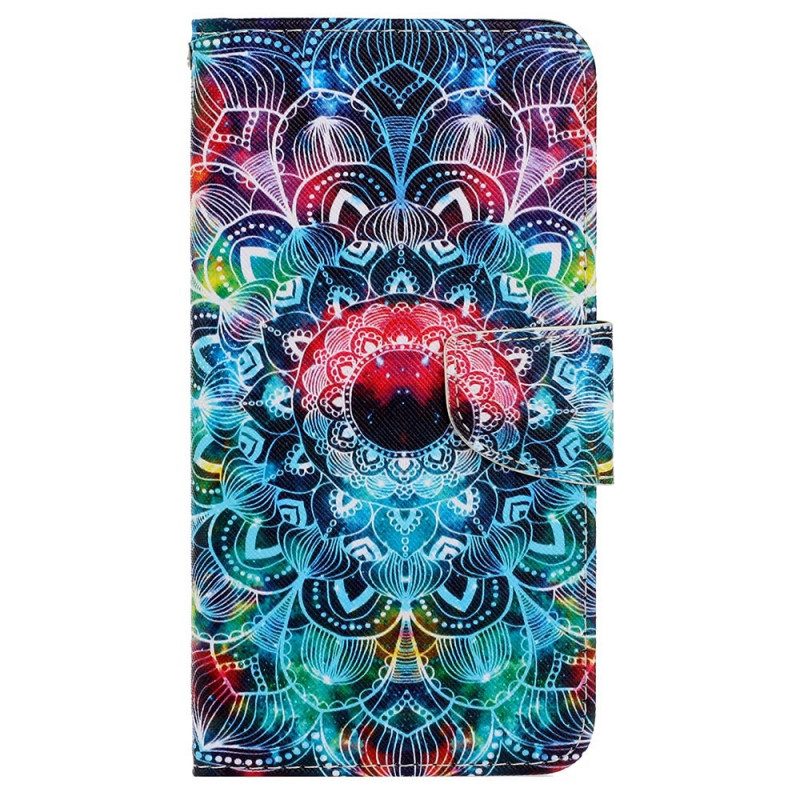 Fodral För Samsung Galaxy A13 Med Kedjar Flashy Strappy Mandala