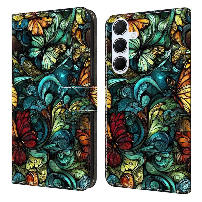 Fodral För Samsung Galaxy A17 4g / 5g Akvarellblommor Och Växter