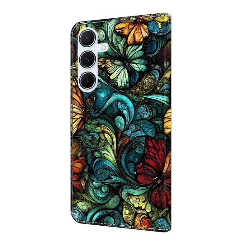 Fodral För Samsung Galaxy A17 4g / 5g Akvarellblommor Och Växter