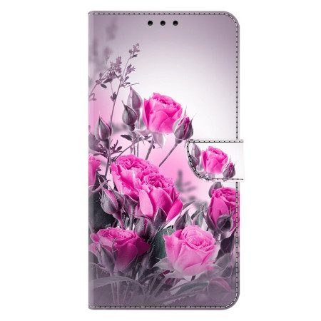 Fodral För Samsung Galaxy A17 4g / 5g Fält Av Lila Blommor