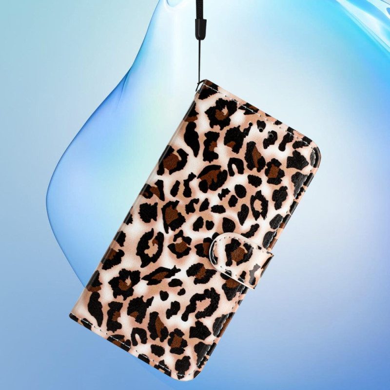 Fodral För Samsung Galaxy A17 4g / 5g Leopardmönster