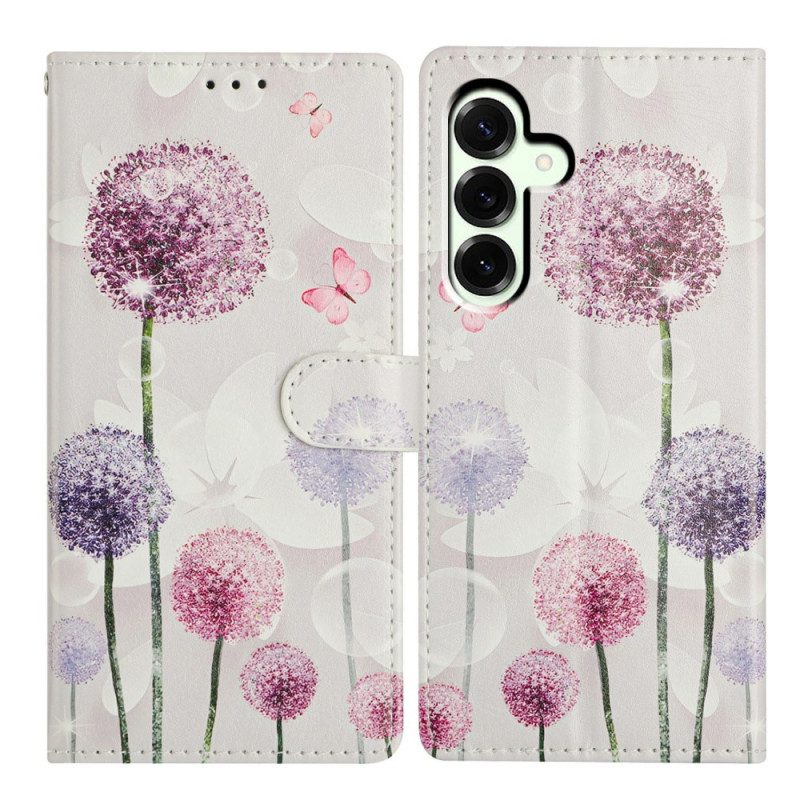 Fodral För Samsung Galaxy A17 4g / 5g Maskrosor