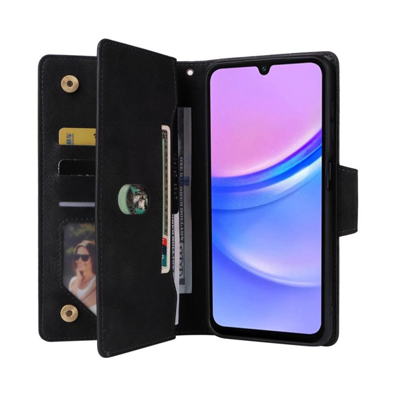 Fodral För Samsung Galaxy A17 4g / 5g Snygg Plånbok