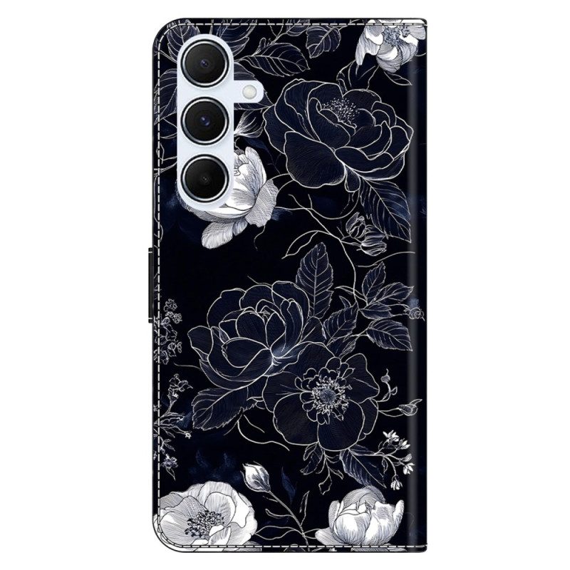 Fodral För Samsung Galaxy A17 4g / 5g Vintageblommor