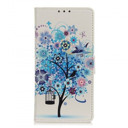 Fodral För Samsung Galaxy A20e Blommande Träd