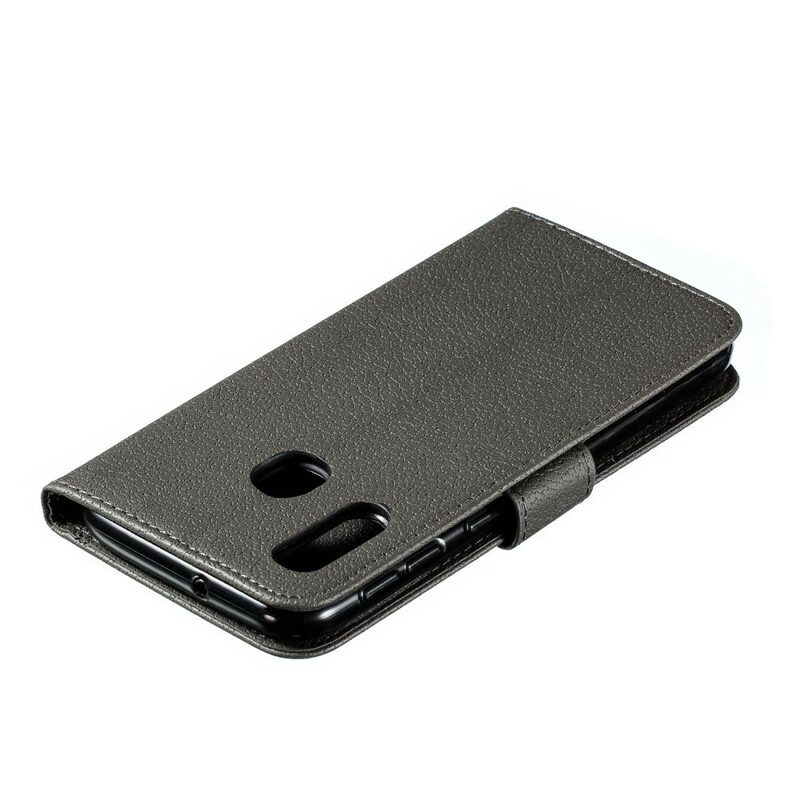 Fodral För Samsung Galaxy A20e Faux Leather Lev Din Dröm