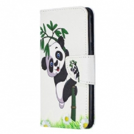 Fodral För Samsung Galaxy A20e Panda På Bambu