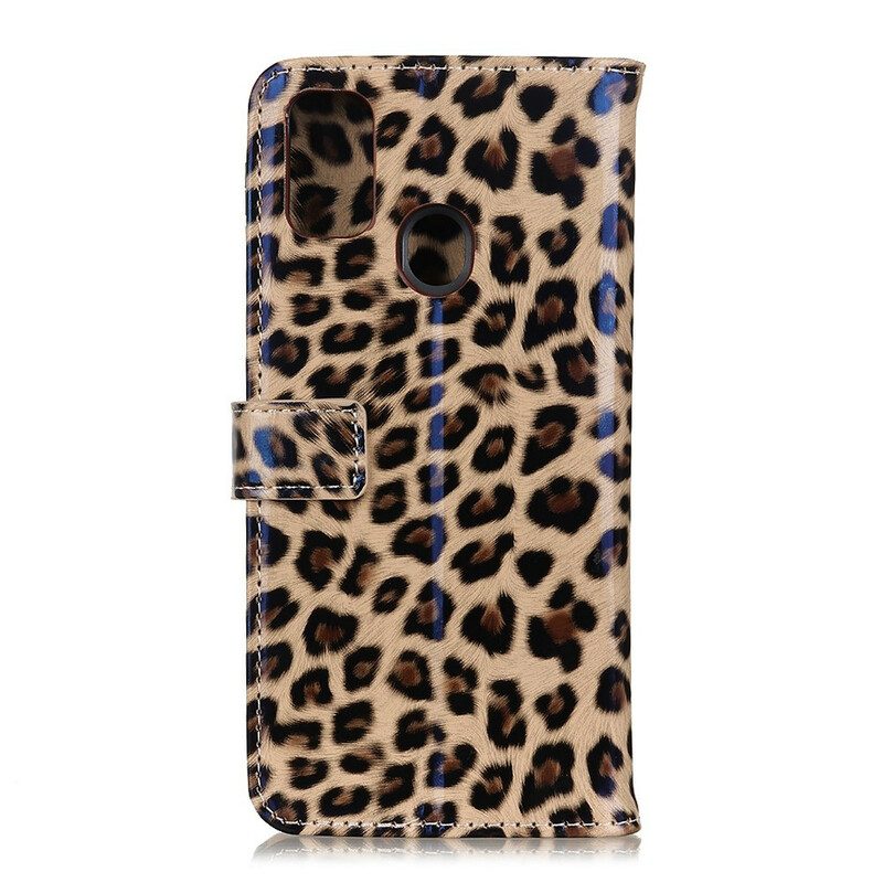 Fodral För Samsung Galaxy A21s Enkel Leopard