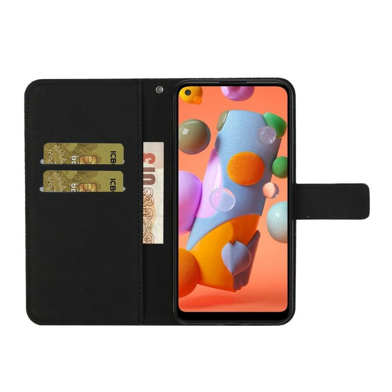 Fodral För Samsung Galaxy A21s Tapestrymönster