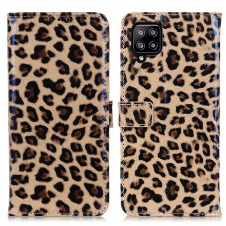 Fodral För Samsung Galaxy A22 4G Enkel Leopard